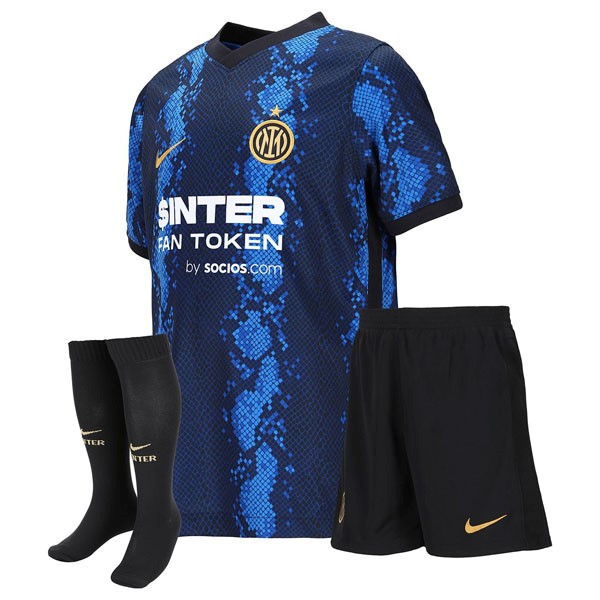 Camiseta Inter De Milán Replica Primera Ropa Niño 2021/22